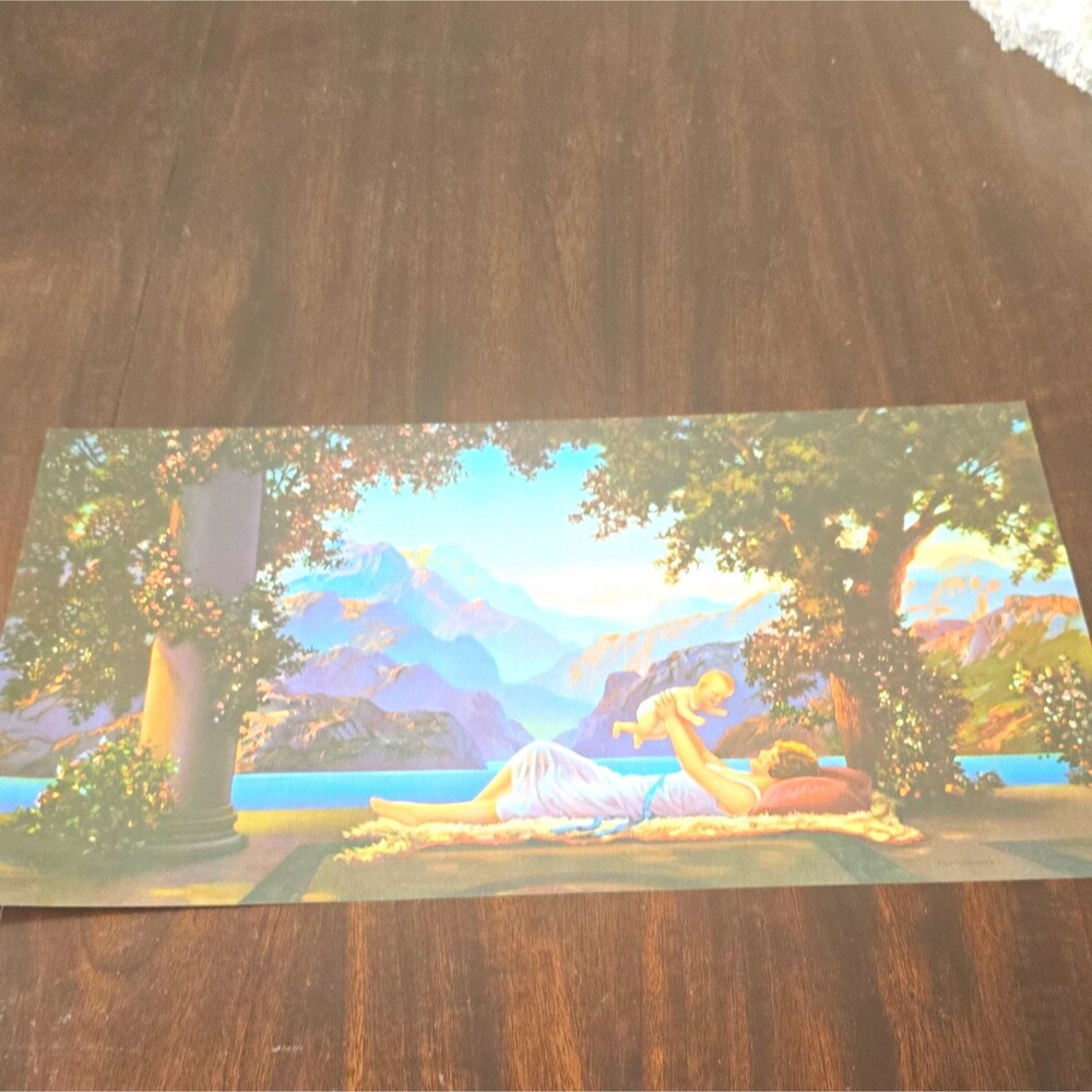 Fox Urgelles Loves Paradise Lithograph Print Borin Chicago 18x10